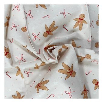 Gingerbread Cotton Fabric by the Metre