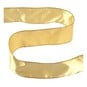 Bright Gold Wire Edge Satin Ribbon 63mm x 3m image number 1