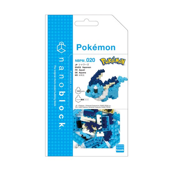 Nanoblock Pok&eacute;mon Vaporeon image number 1
