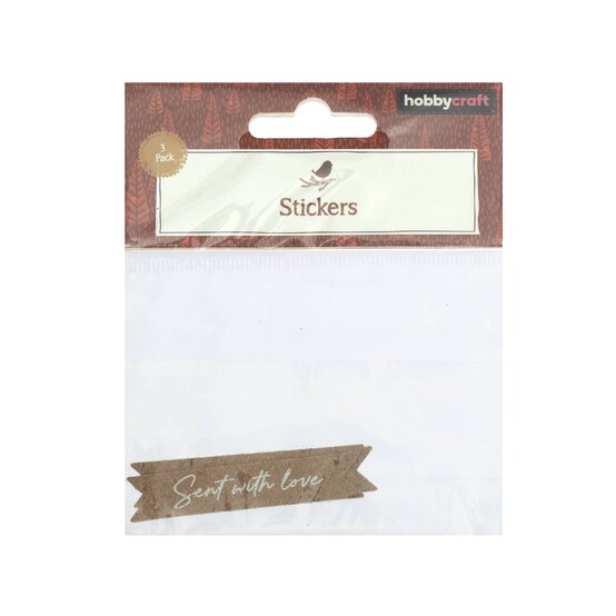 Sentiment Cork Stickers 3 Pack  image number 5