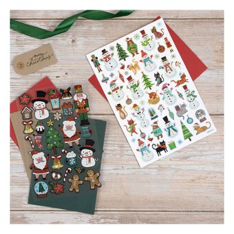 Christmas Sparkle Stickers