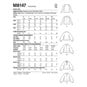 McCall’s Myrtle Tops Sewing Pattern M8147 (L-XXL) image number 2