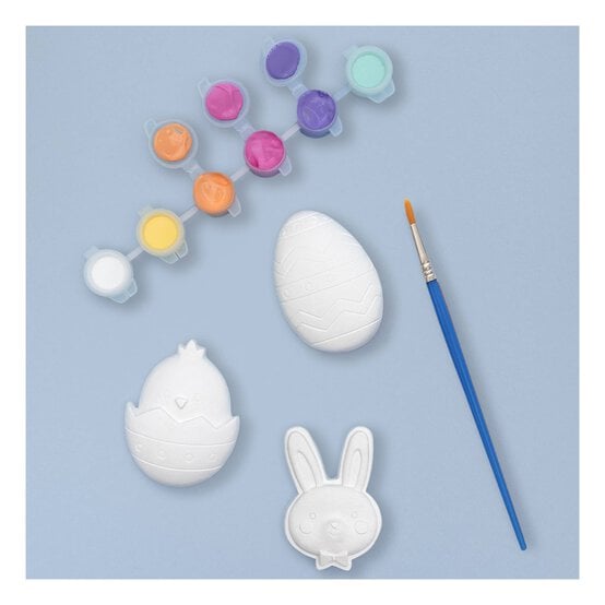 Paint Your Own Easter Decorations 3 Pack image number 2