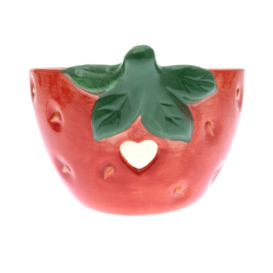 Strawberry Yarn Bowl  image number 2