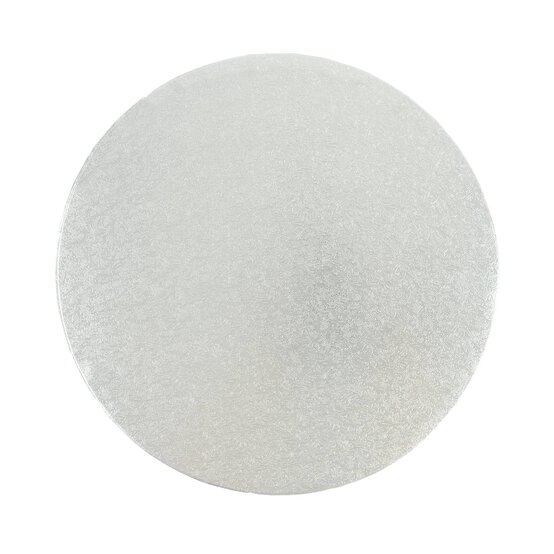 Silver Round Cake Drum 10 Inches image number 1