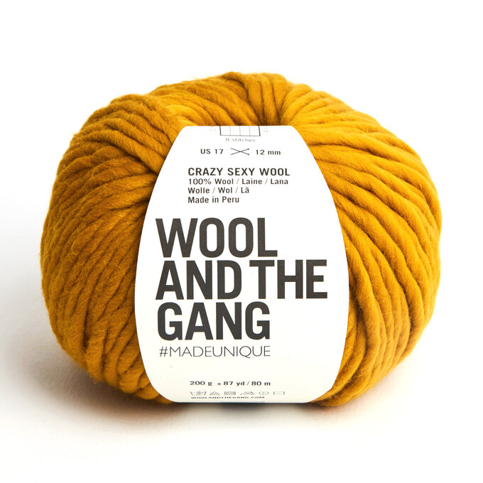 Wool and the Gang Bronzed Olive Crazy Sexy Wool 200g image number 1