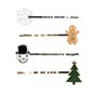 Christmas Hair Grips 4 Pack image number 2