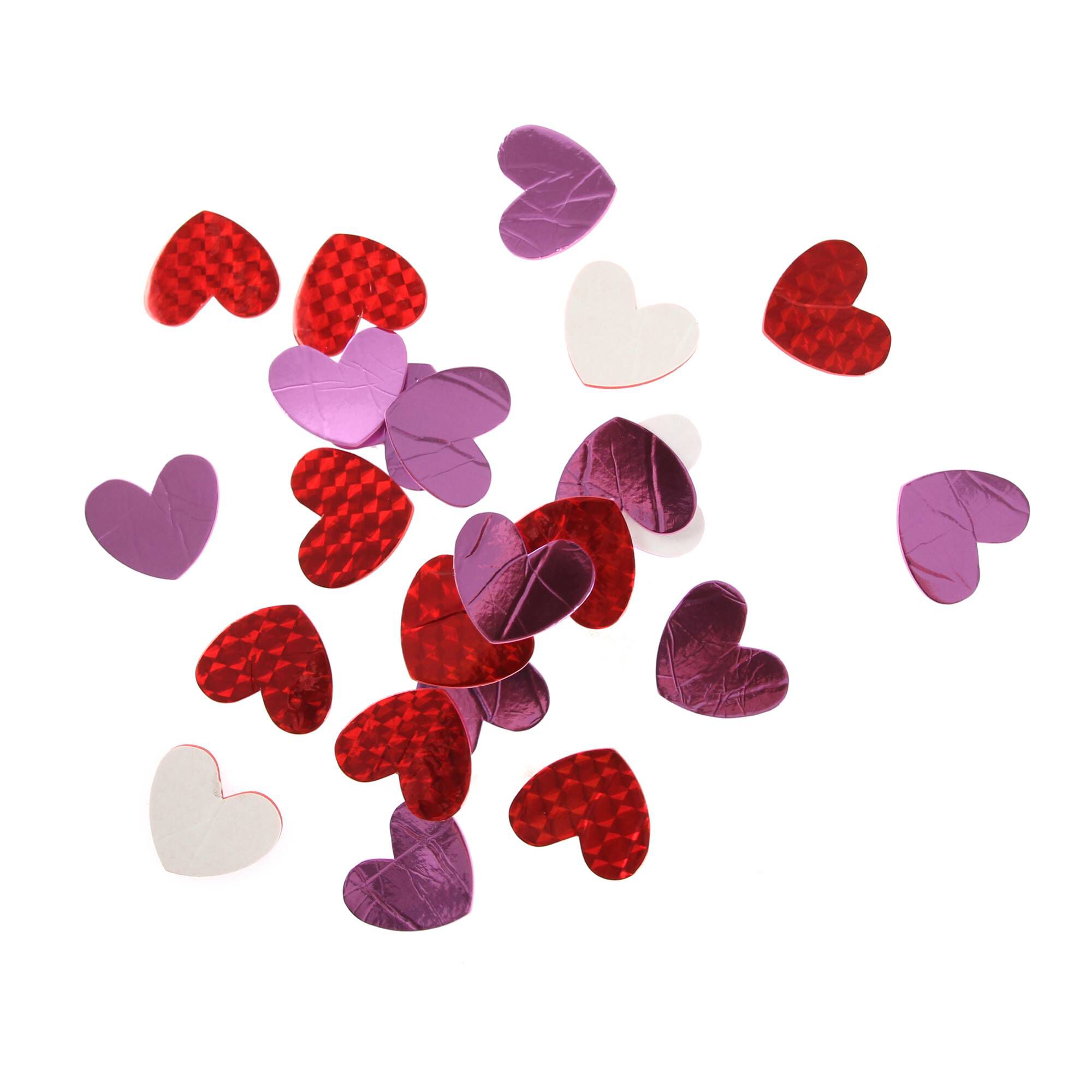 Holographic Heart Foam Stickers 25 Pack Hobbycraft