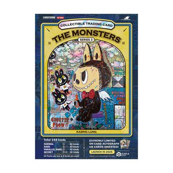 How2work The Monsters Series 3 Collectible Trading Cards