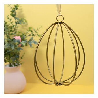 Gold Wire Egg 16cm