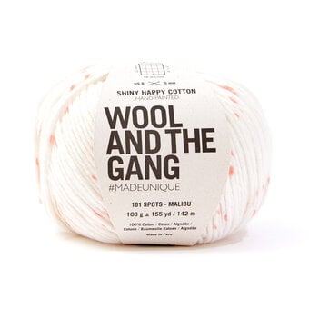 Wool and the Gang 101 Spots Malibu Shiny Happy Cotton 100g