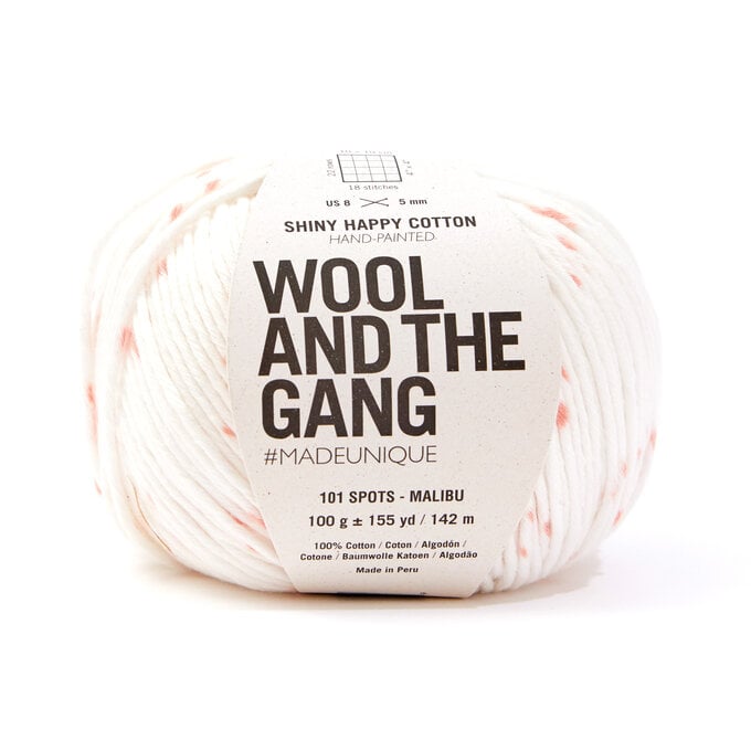 Wool and the Gang 101 Spots Malibu Shiny Happy Cotton 100g image number 1