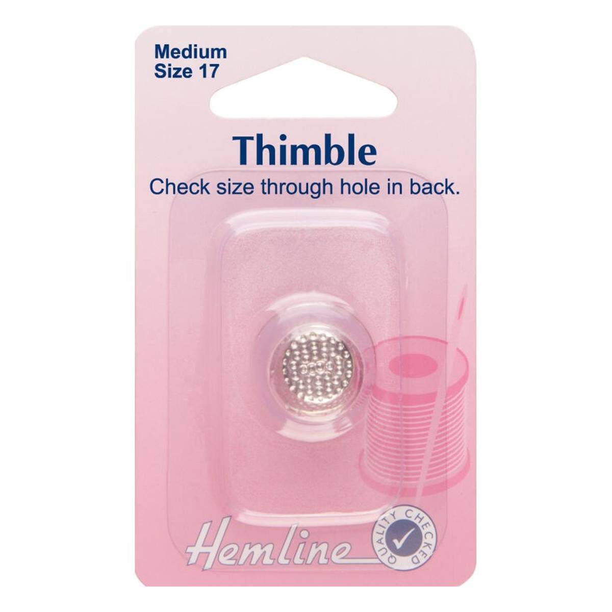 Hemline Medium Thimble Hobbycraft