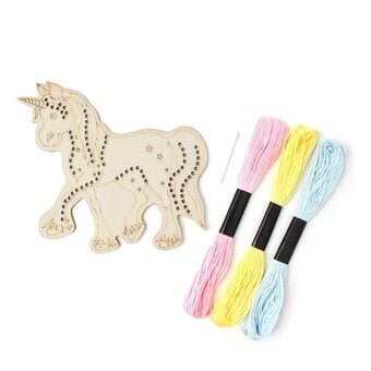Unicorn Wooden Threading Kit