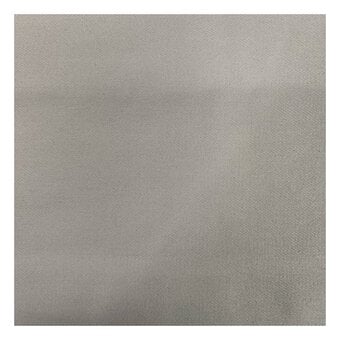 Silver Lightweight Drill Fabric by the Metre