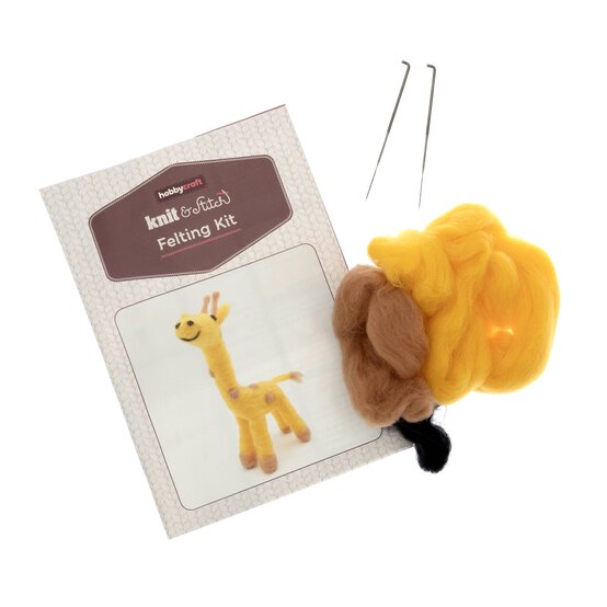 Giraffe Felting Kit image number 2