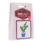 Cactus Pot Mini Cross Stitch Kit image number 1