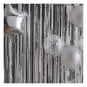 Create & Celebrate Silver Foil Fringe Curtain 1m x 2m image number 2