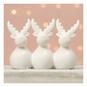 Three Reindeer Sitting Decoration 14cm image number 1