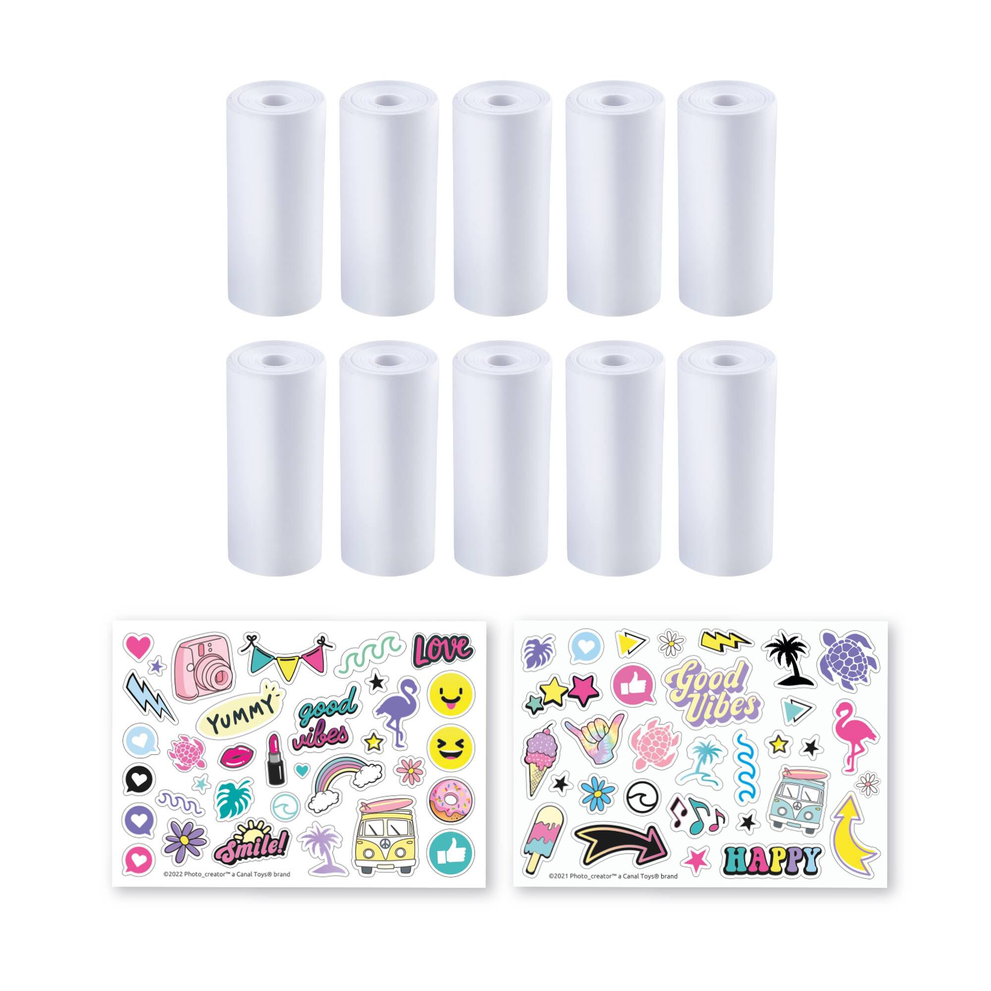 Thermal Print Paper 20 Pack 20-Pack Kids Instant Camera Refill Paper ...