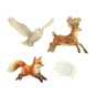 Woodland Animal Card Toppers 4 Pack image number 3
