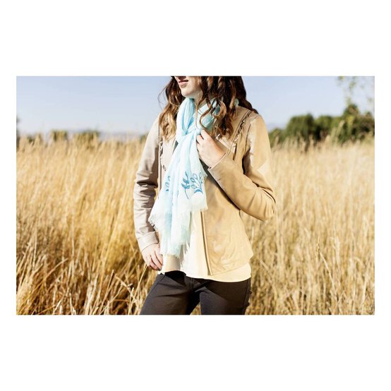 Cricut Aqua Glitter Iron On 12 x 19 Inches image number 2