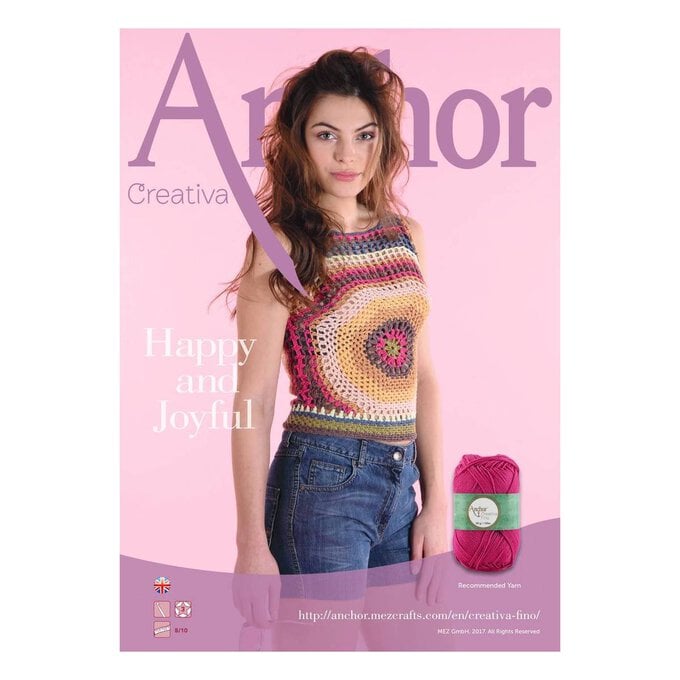 FREE PATTERN Anchor Creativa Crochet Top No 1 image number 1