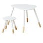 Wooden Cloud Desk and Stool image number 5