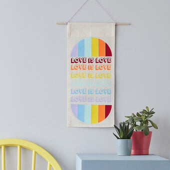 Cricut: How to Make a Love is Love Pride Banner