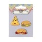 Pizza and Burger Pins 3 Pack image number 4