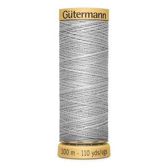 Gutermann Grey Cotton Thread 100m (618)
