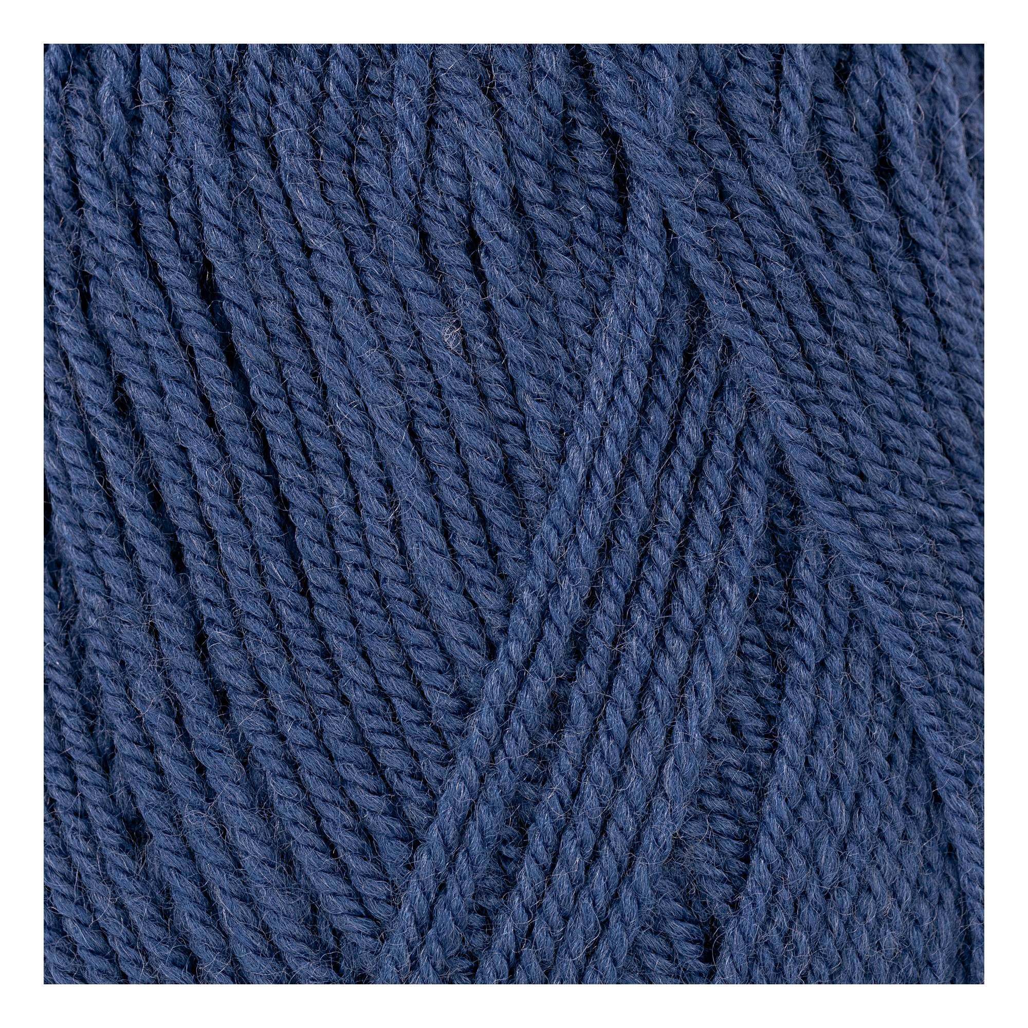 James C Brett French Blue Croftland Aran Yarn 200g Hobbycraft