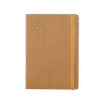 NU Elite Kraft Stitched Notebook A5
