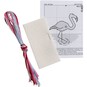 Mouseloft Stitchlets Flamingo Cross Stitch Kit image number 3