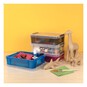 Whitefurze Allstore 2.3 Litre Transparent Blue Storage Box image number 5