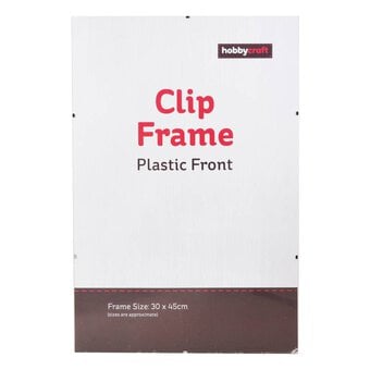 Plastic Clip Frame 30cm x 45cm