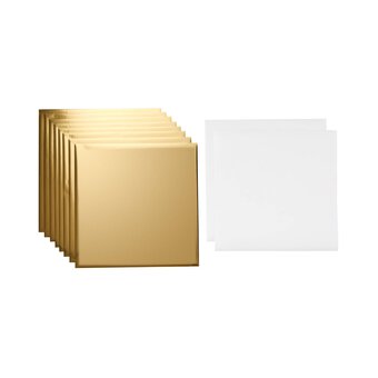 Cricut Gold Transfer Foil Sheets 12 x 12 Inches 8 Pack