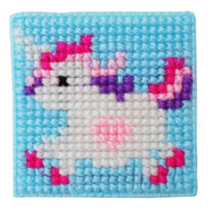 Kids' Unicorn Cross Stitch Kit image number 1