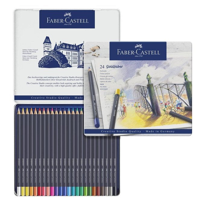 Faber-Castell Goldfaber Colour Pencils 24 Pack image number 1