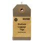 Kraft Brown Luggage Gift Tags 8cm 24 Pack image number 4