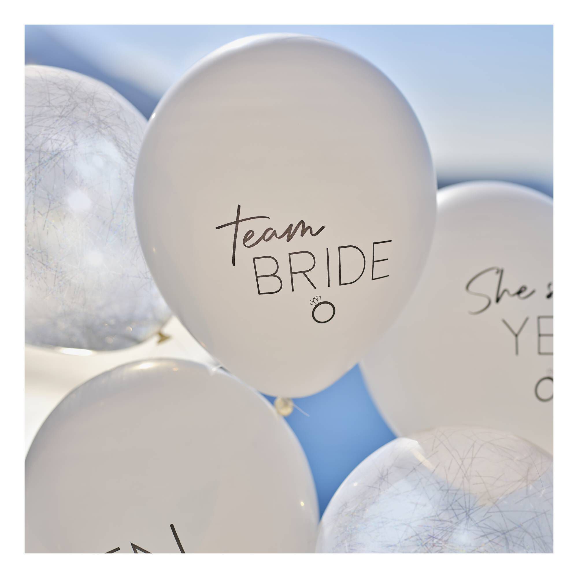 Ginger Ray Neutral Hen Party Balloon Bundle 5 Pack Hobbycraft