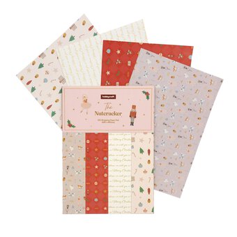 The Nutcracker Gift Wrapping Paper Pad 12 Sheets