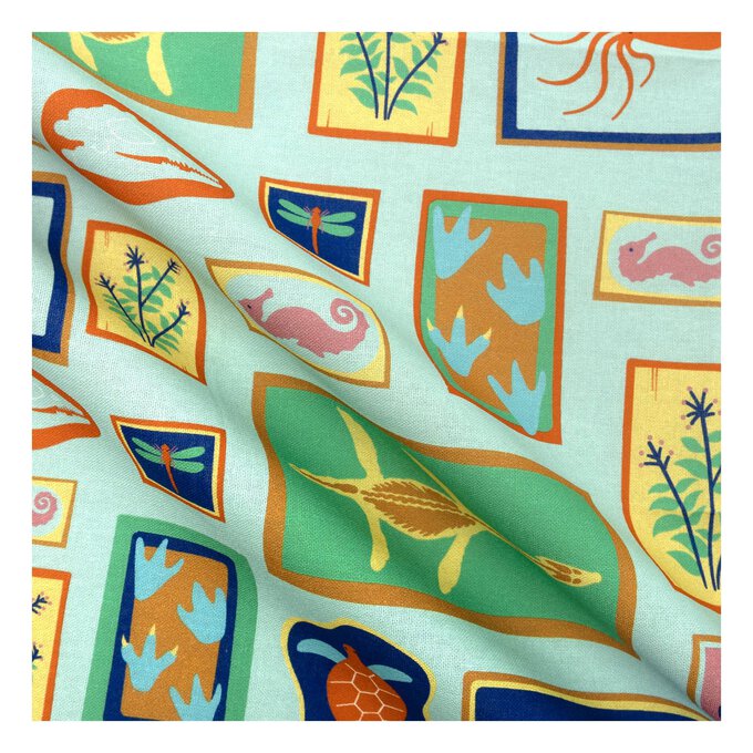 Day at the Natural History Museum Fat Quarters 4 Pack image number 5