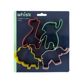 Whisk Safari Animal Cookie Cutters 4 Pack image number 8