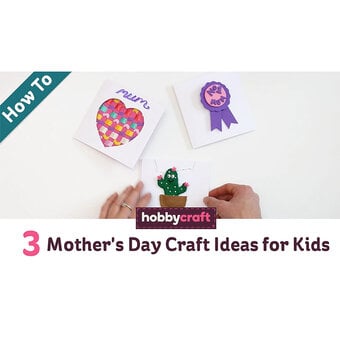 3 Mother's Day Card Ideas for Kids
