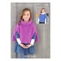 Sirdar Snowflake Chunky and Ophelia Cape Digital Pattern 2445 image number 1