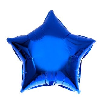 Large Navy Blue Foil Star Balloon