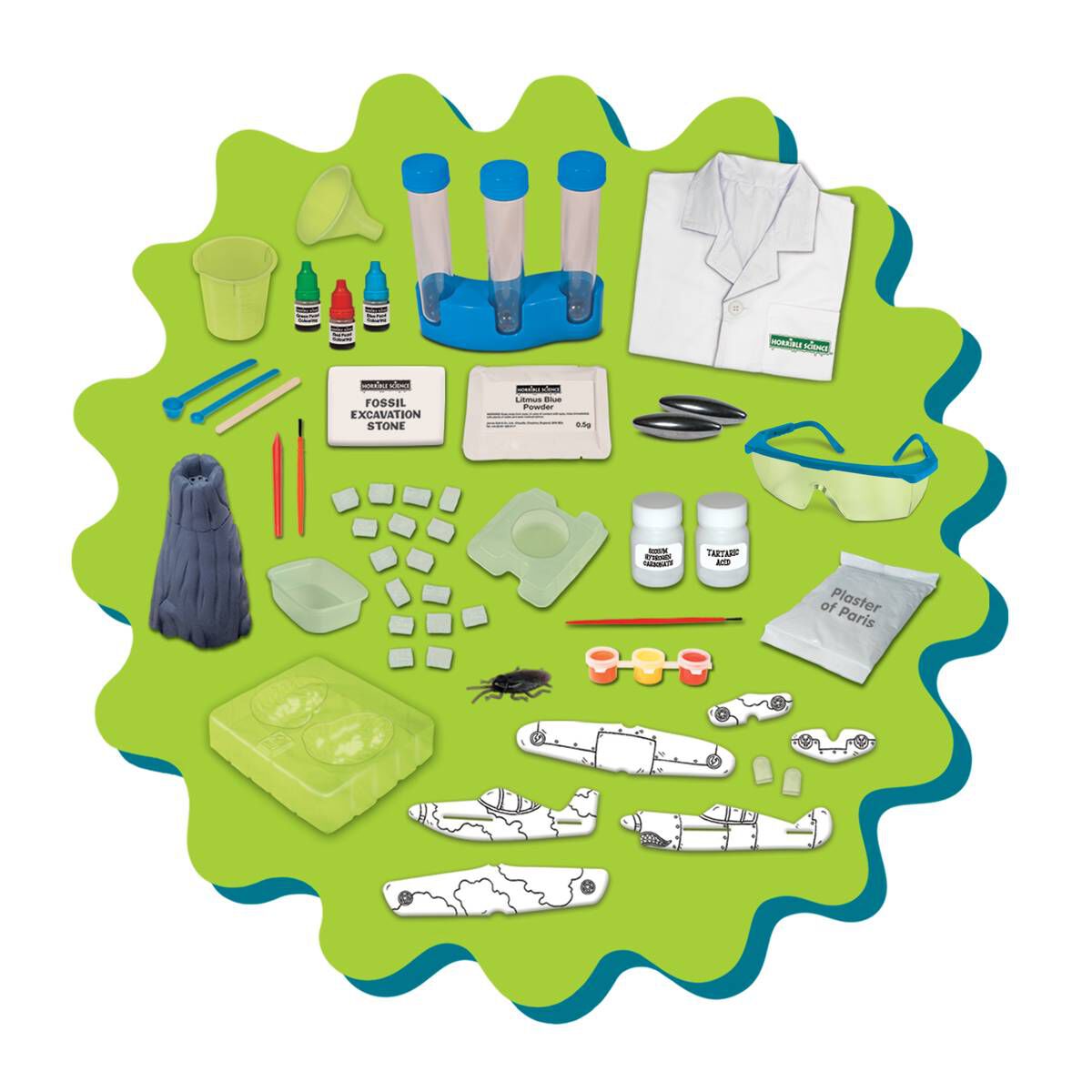 Galt Toys Kit Scienza Horrible Science: Esperimenti Mortali Sui Dinosauri Per Bambini Da 8 Anni In Su