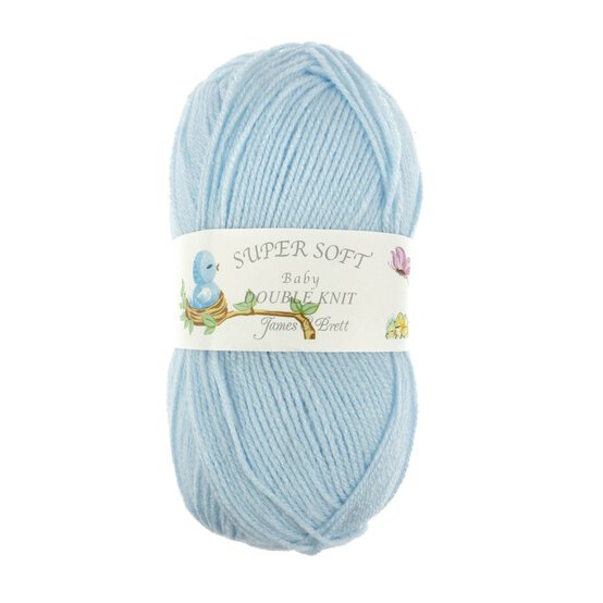 James C Brett Baby Blue Baby DK Yarn 100g  image number 1
