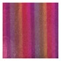 Red Jersey Rainbow Foil Fabric by the Metre image number 2